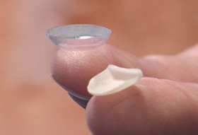 Photo: Lumineer et lentilles de contact